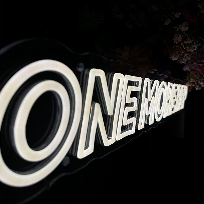 Neonskilt One More Rep