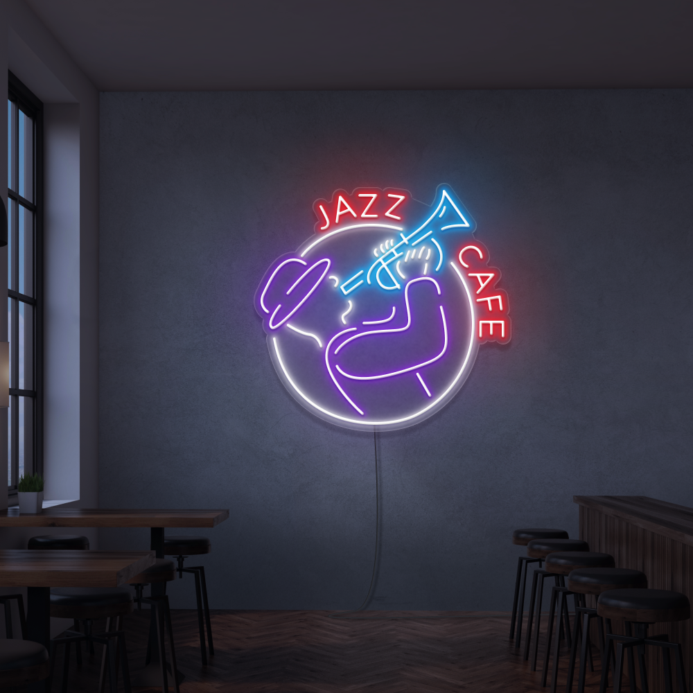 Neonskilt Jazz Cafe