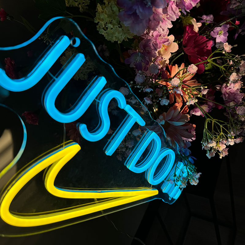 Neonskilt Just do it