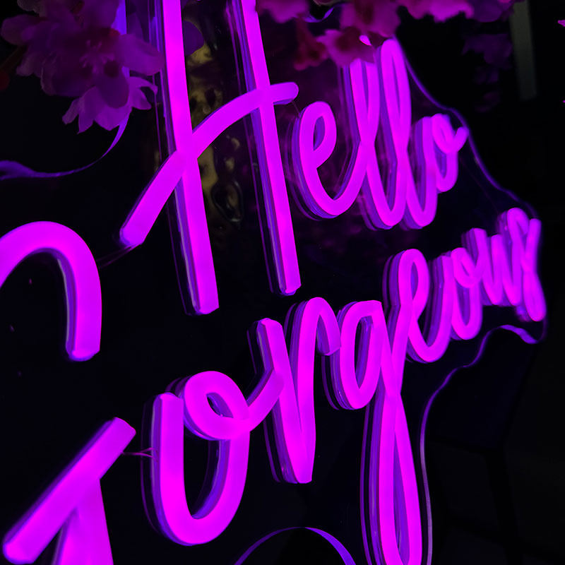 Neonskilt Hello Gorgeous