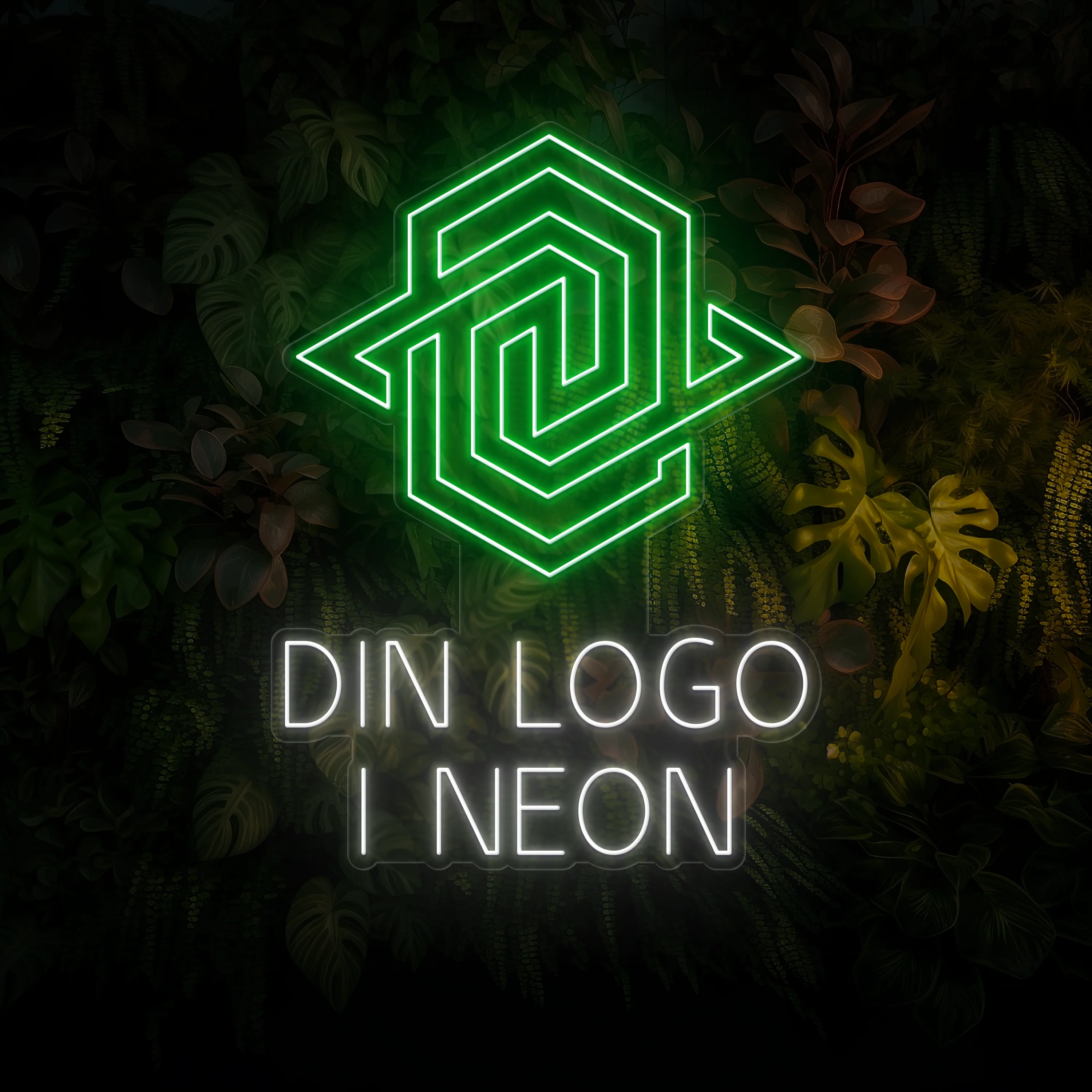 Design din neonlogo