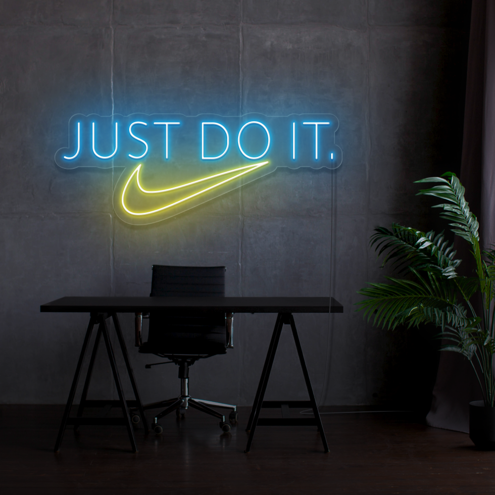 Neonskilt Just do it