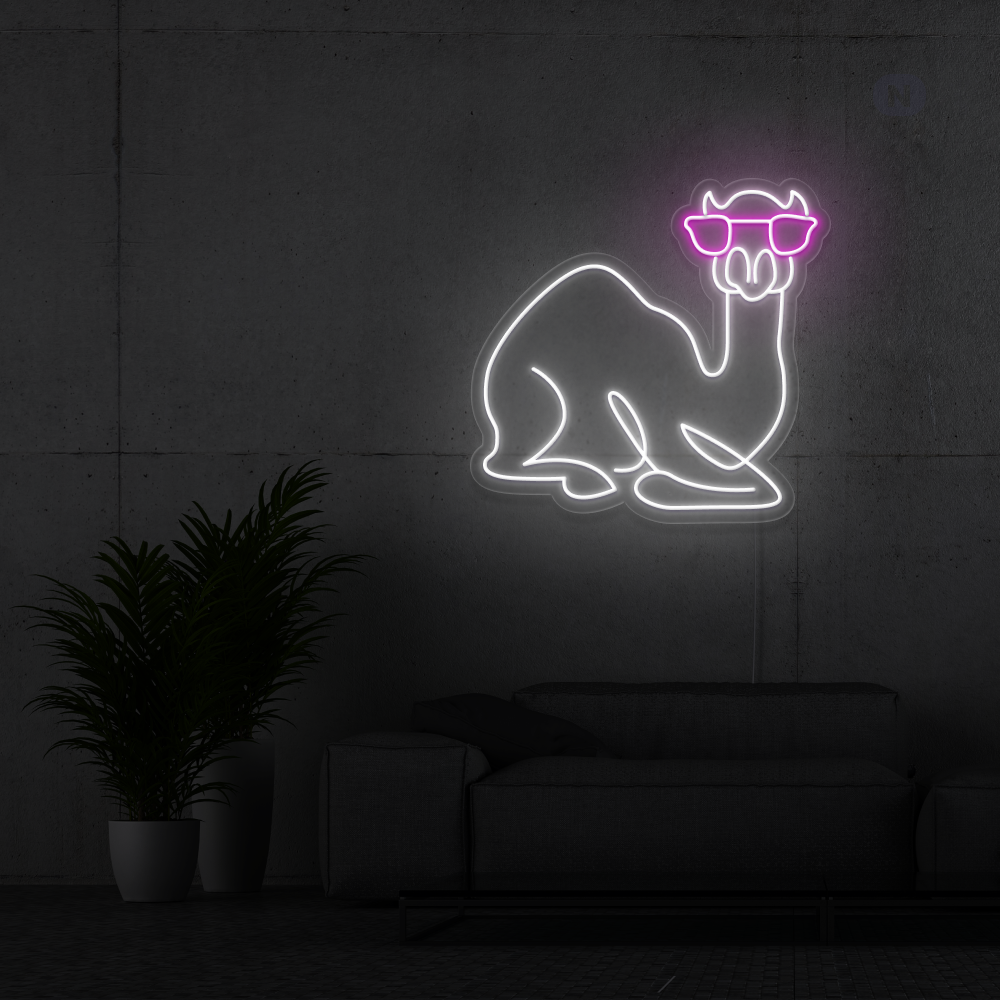 Neonskilt Kamel