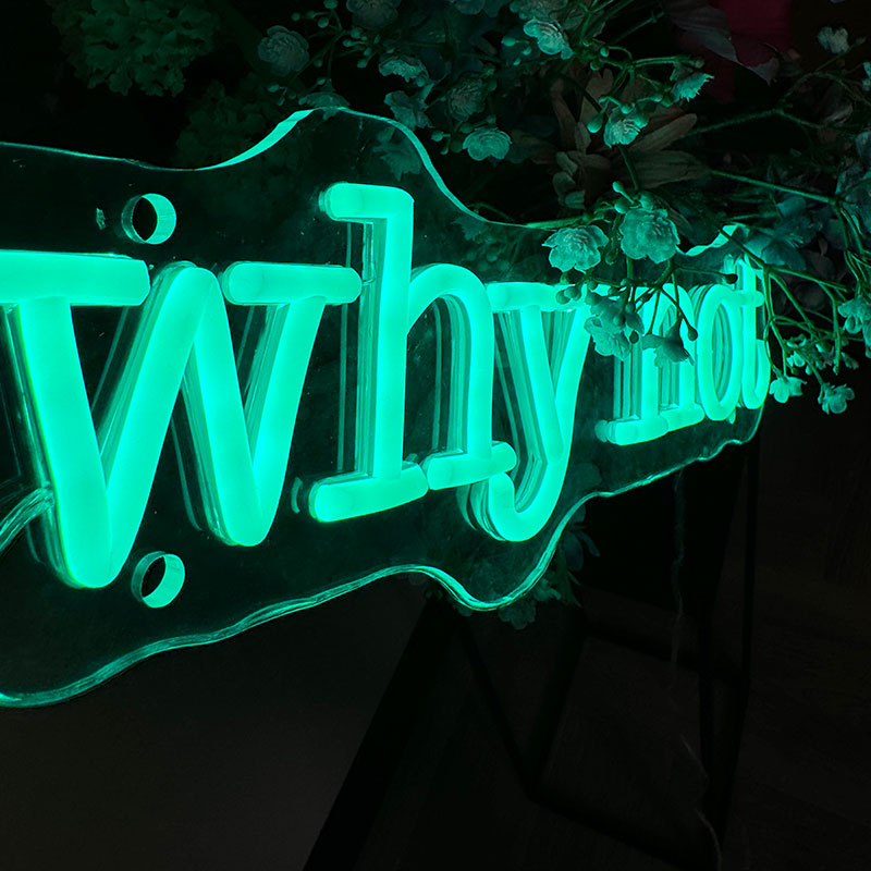 Neonskilt Why Not