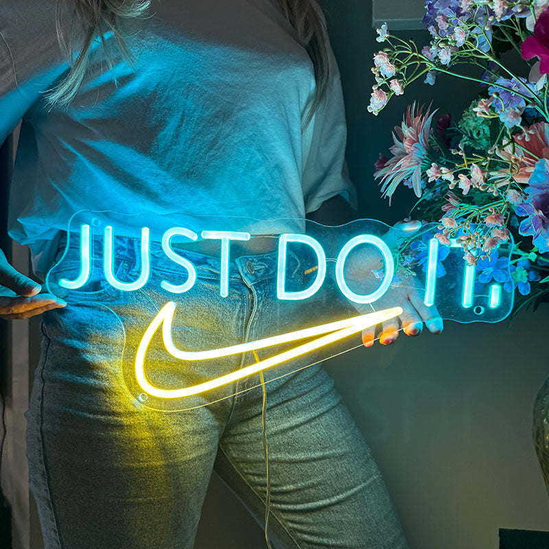 Neonskilt Just do it