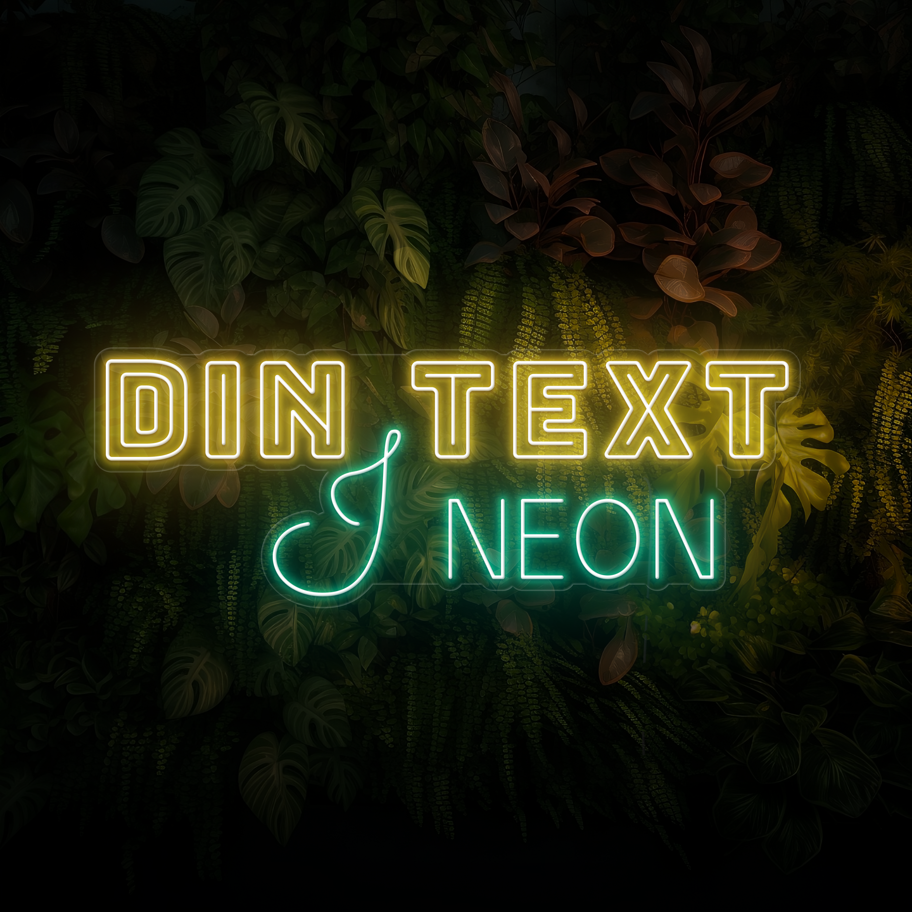 Design din neontekst
