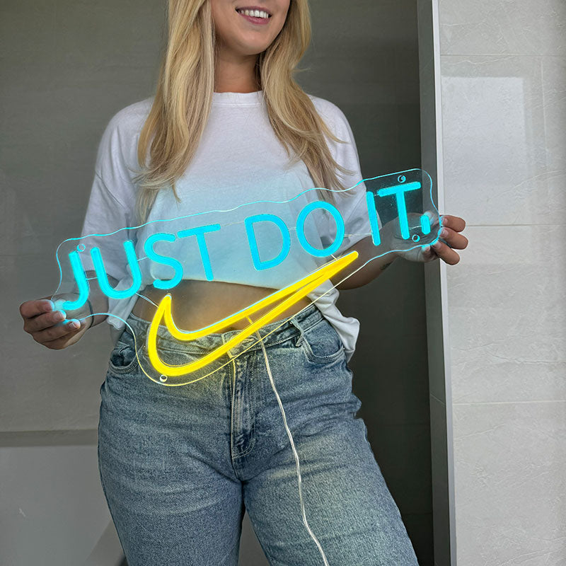 Neonskilt Just do it