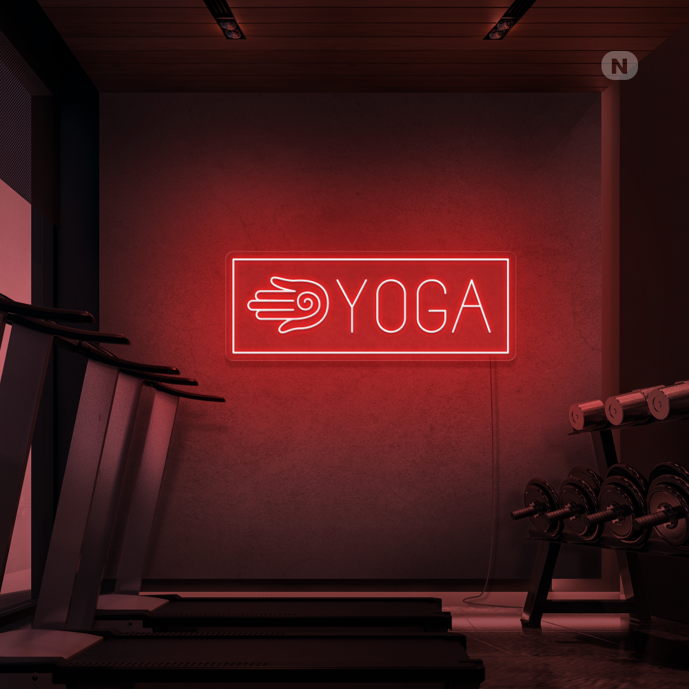 Neonskilt Yoga