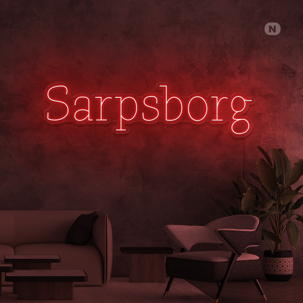 Neonskilt Sarpsborg
