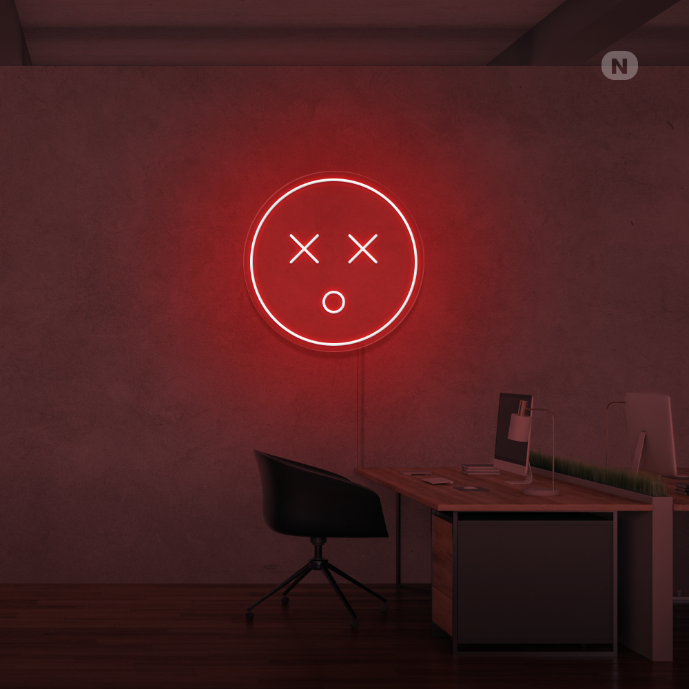 Neonskilt Emoji