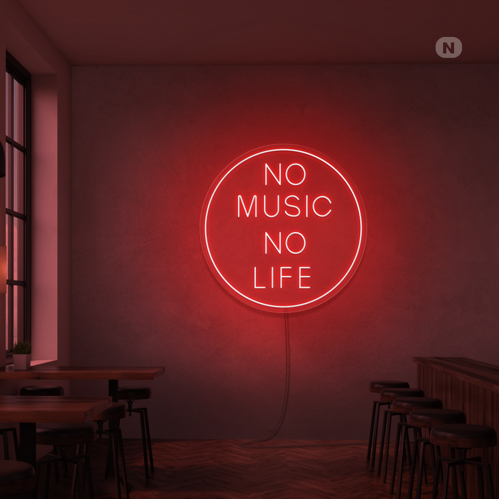 Neonskilt Music
