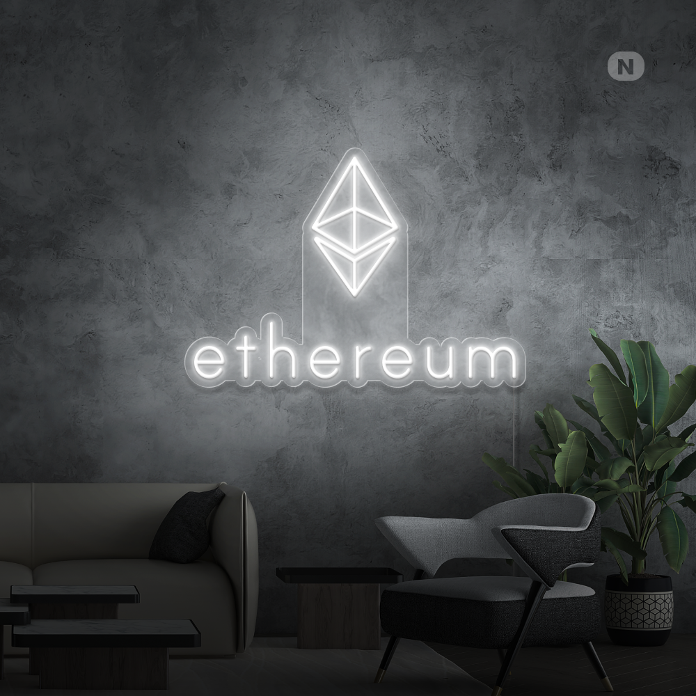 Neonskilt Ethereum
