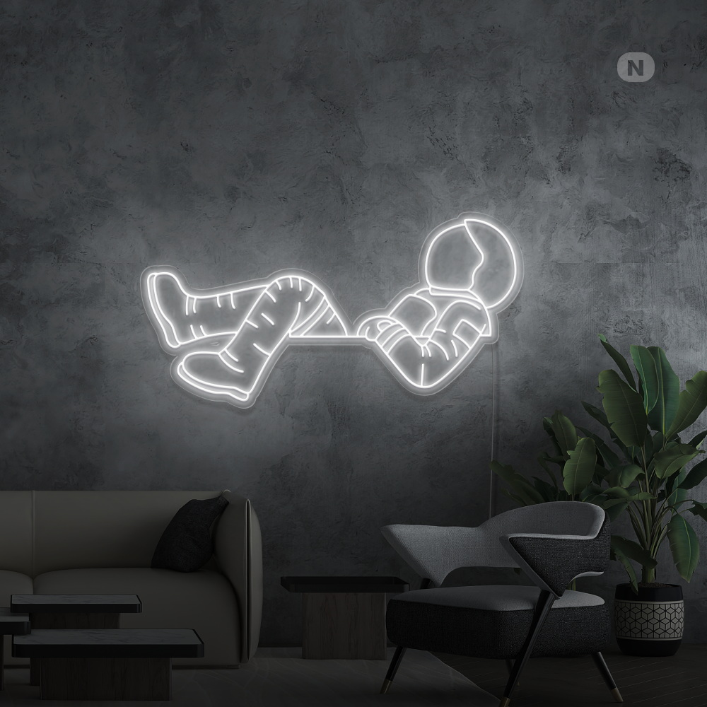 Neonskilt Astronaut