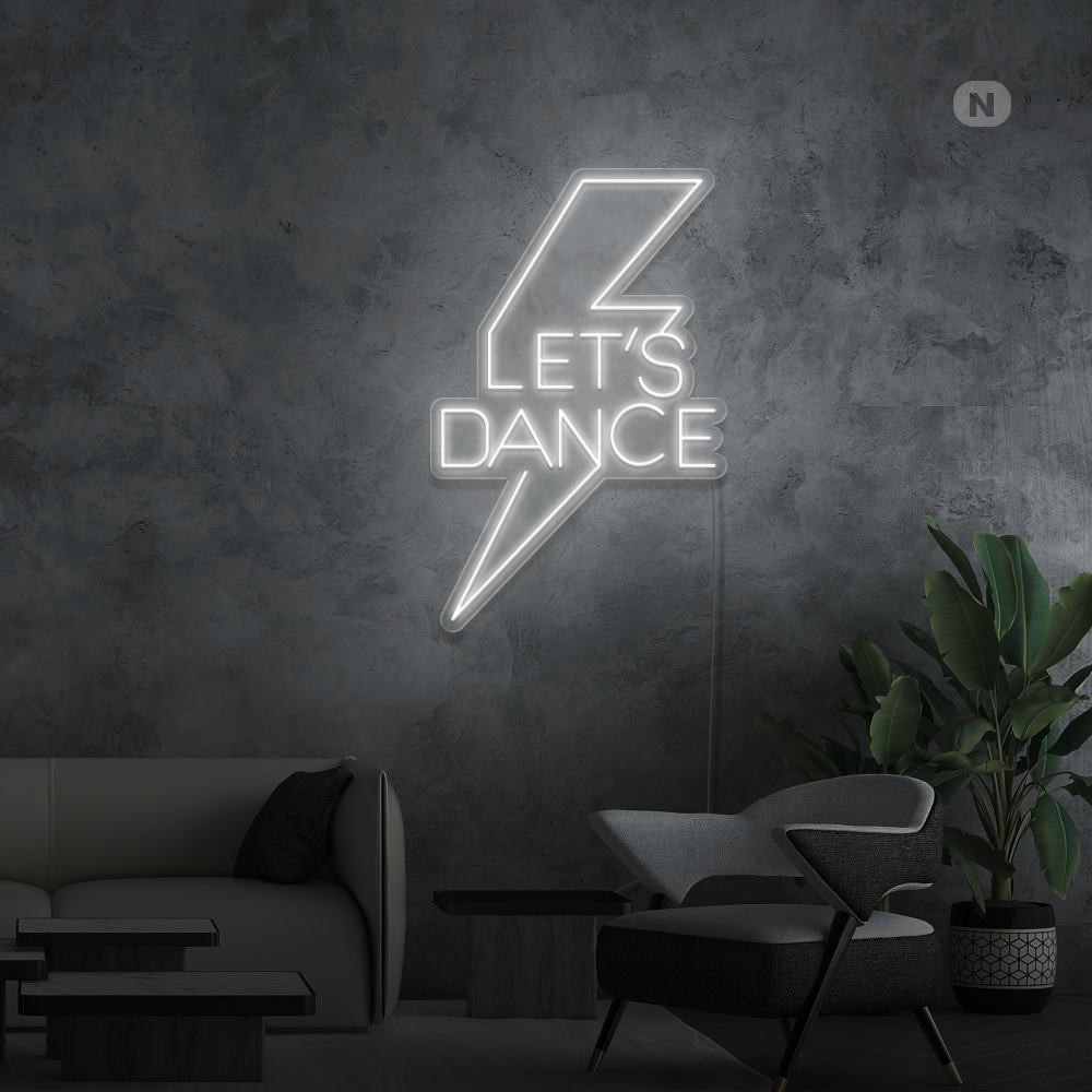 Neonskilt Let's Dance