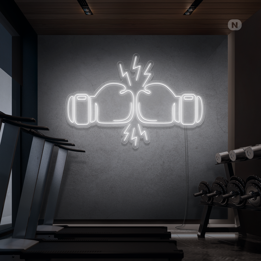 Neonskilt Boksing
