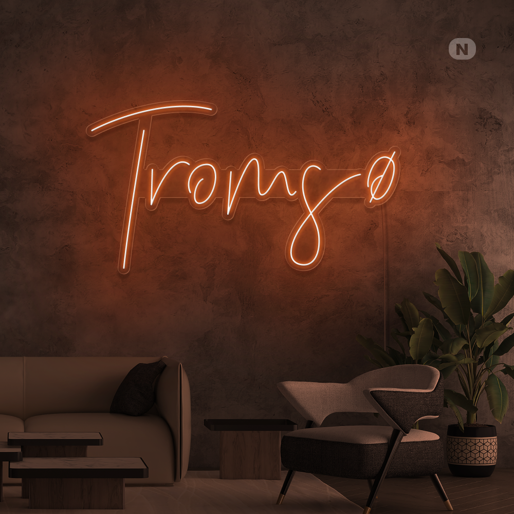 Neonskilt Tromso