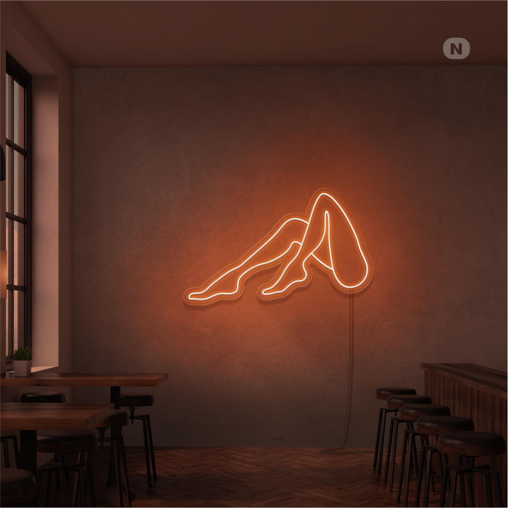 Neonskilt Legs for kvinner