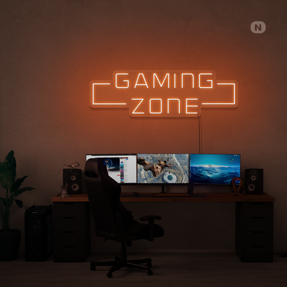 Neonskilt Gaming Zone