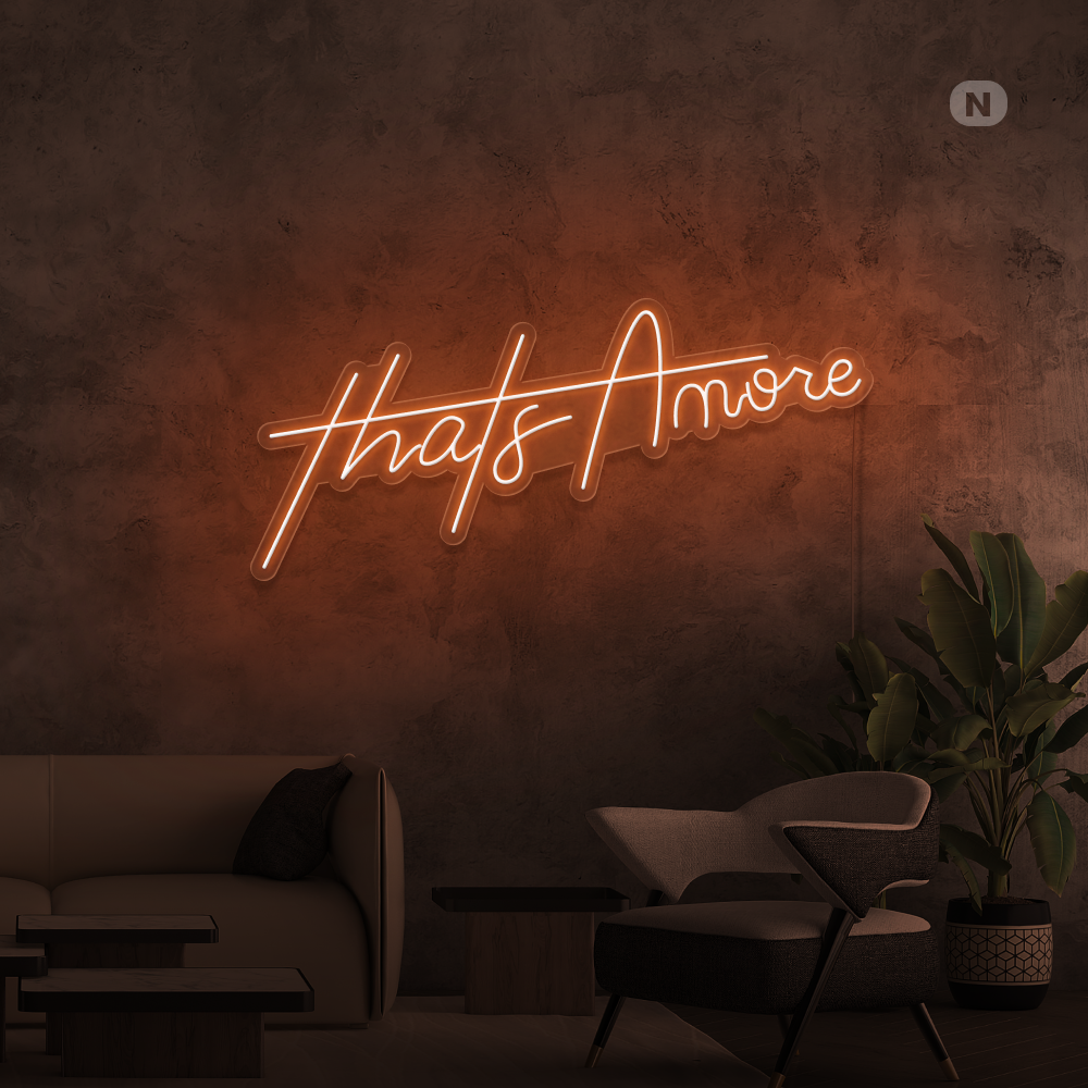 Neonskilt Thats Amore