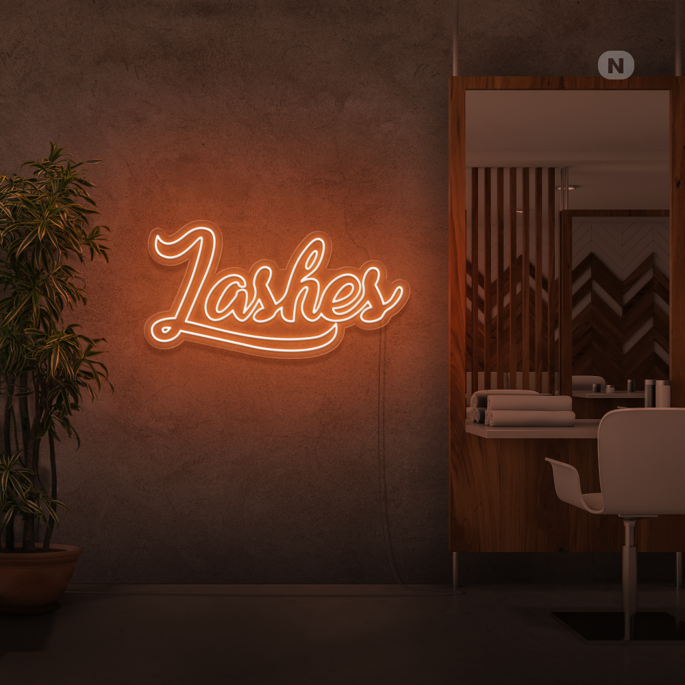 Neonskilt Lashes