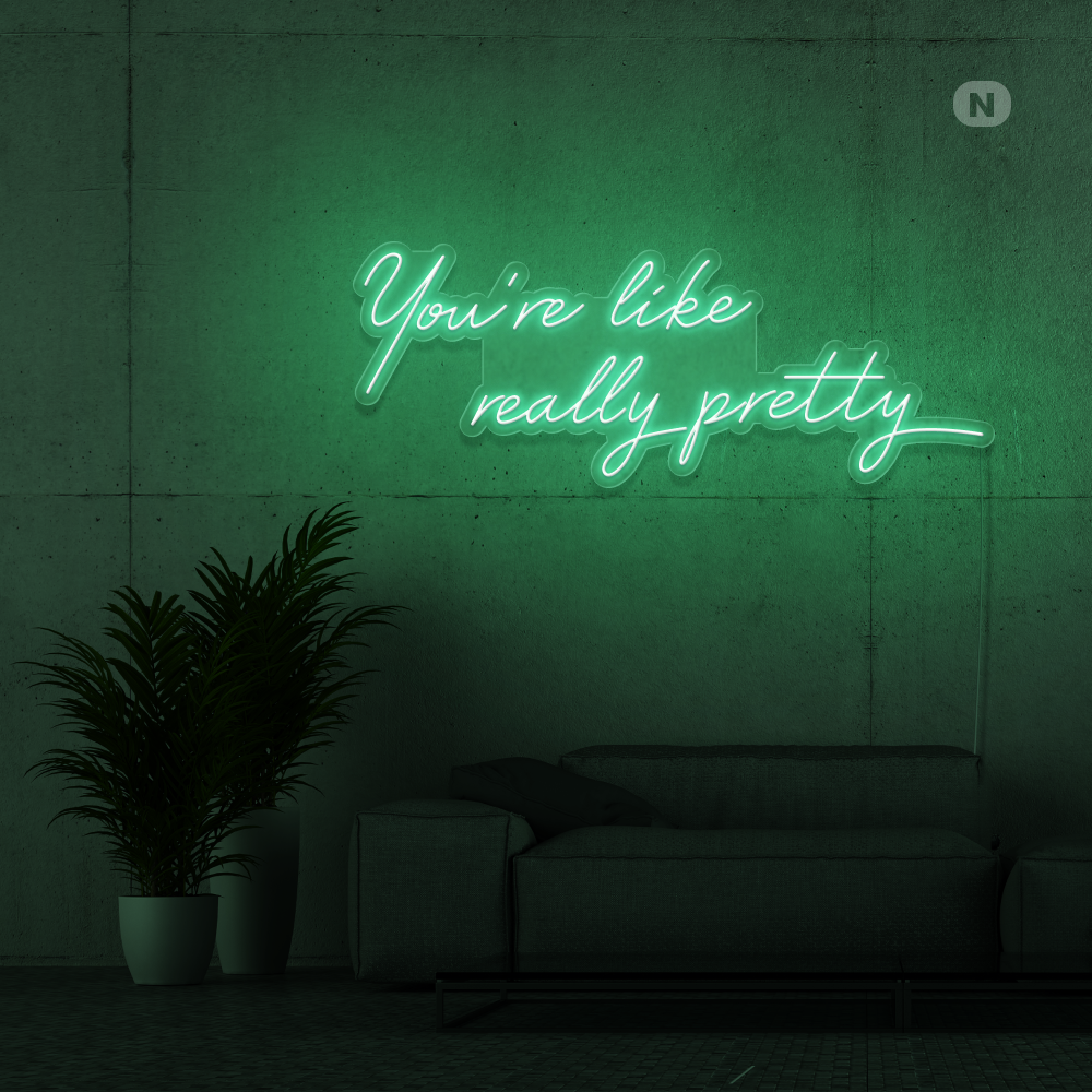 Neonskilt Life Quote