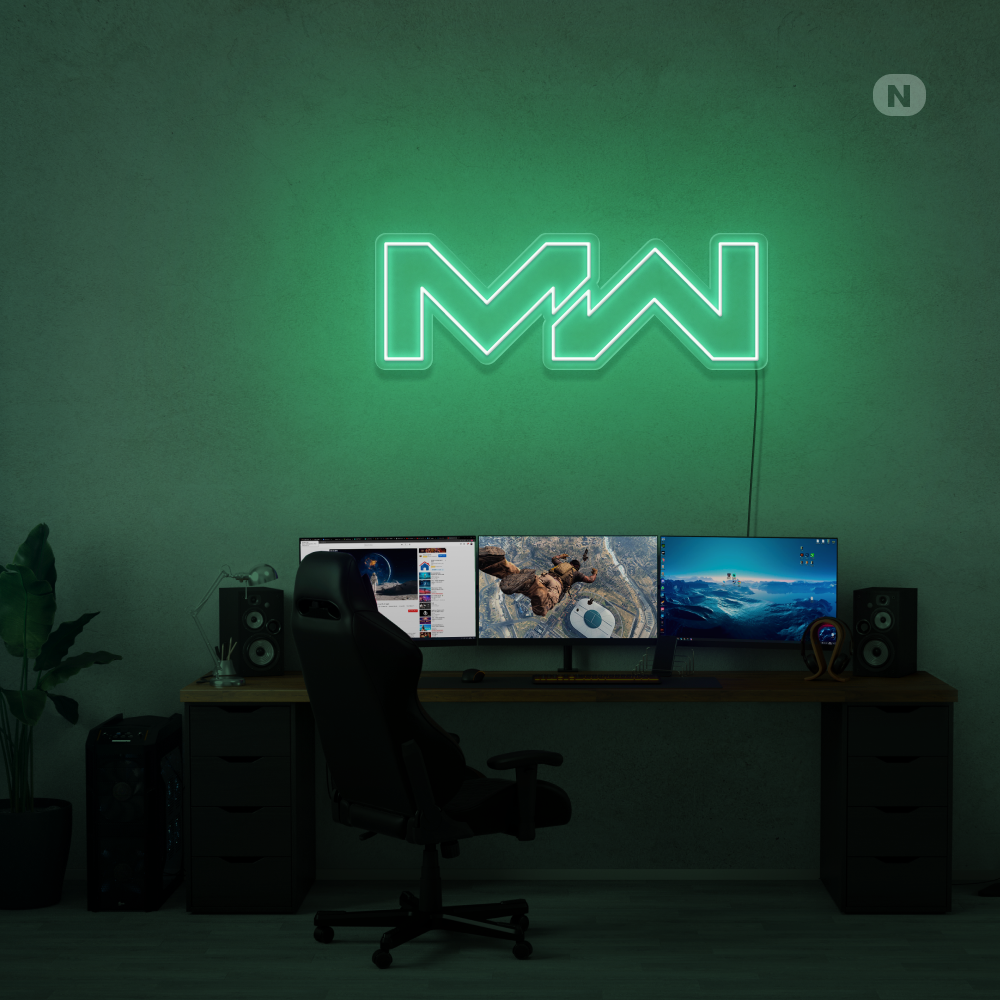 Neonskilt MW