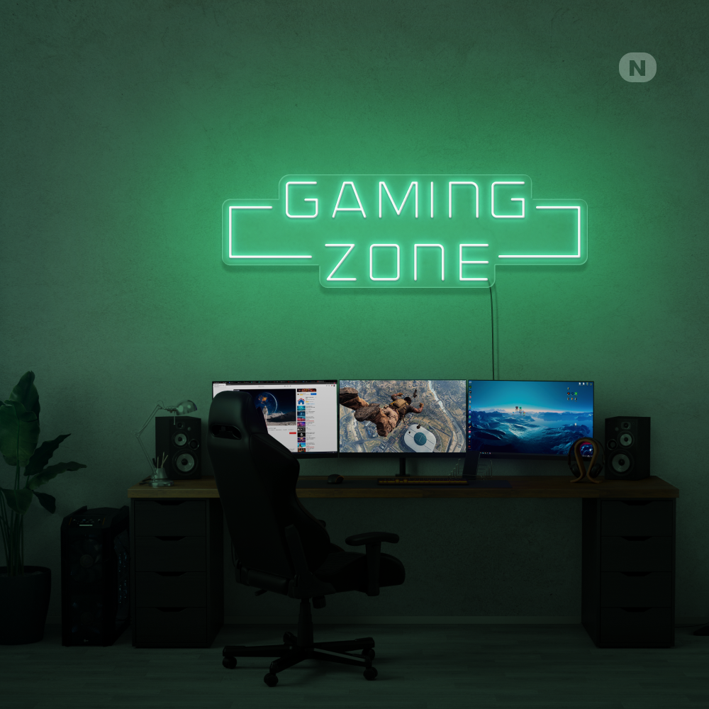 Neonskilt Gaming Zone