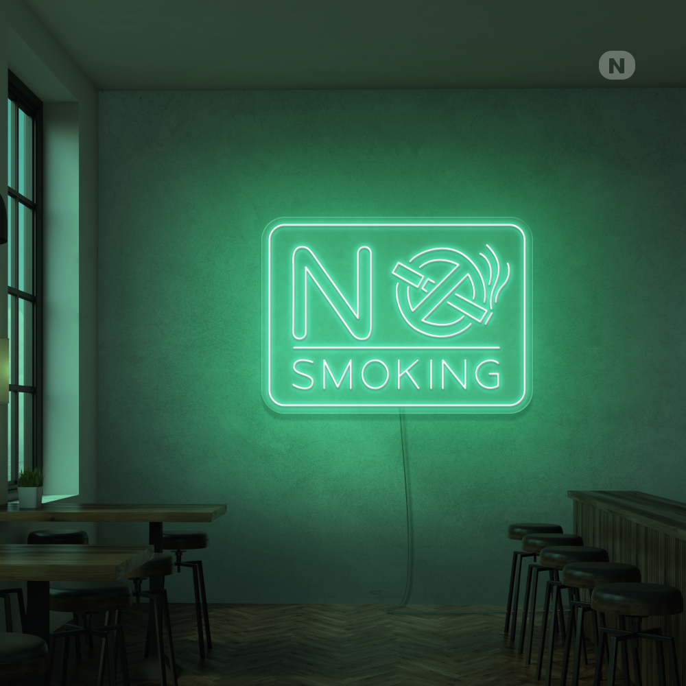 Neonskilt No Smoking