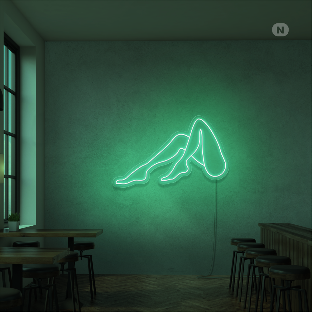 Neonskilt Legs for kvinner