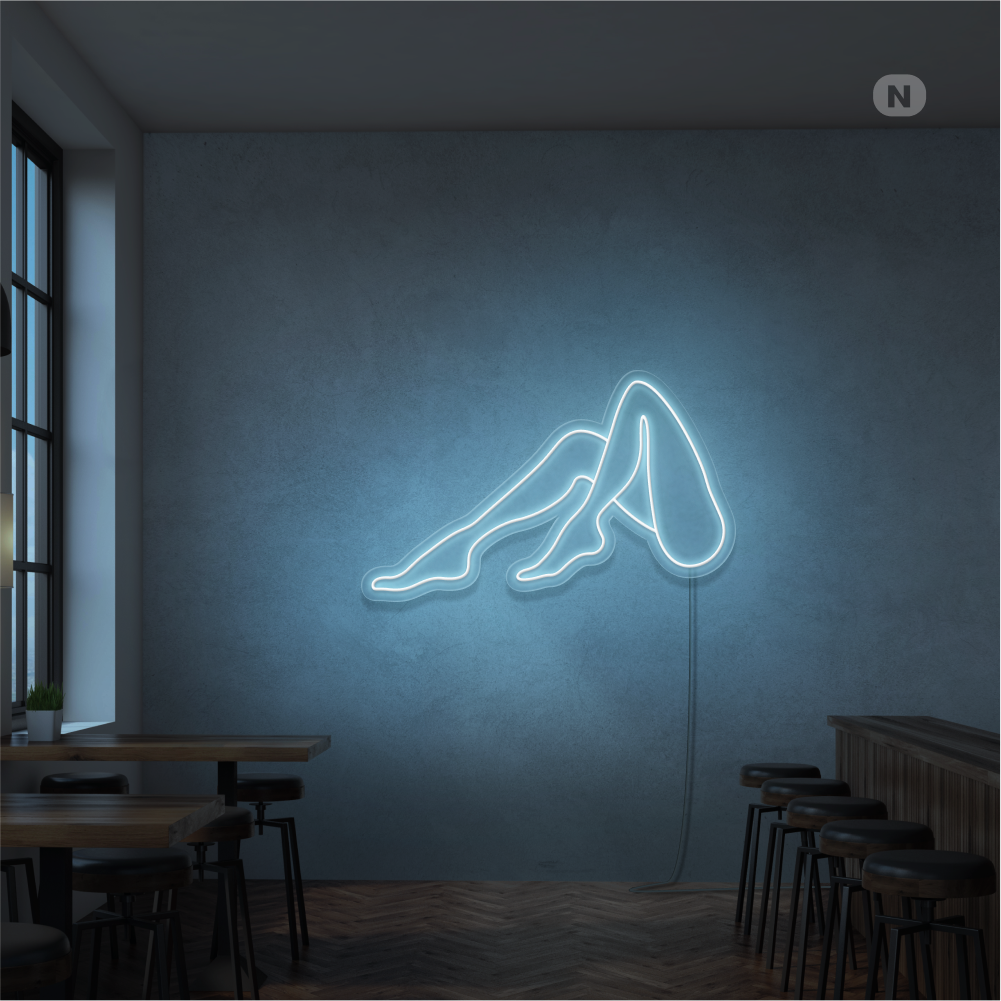Neonskilt Legs for kvinner
