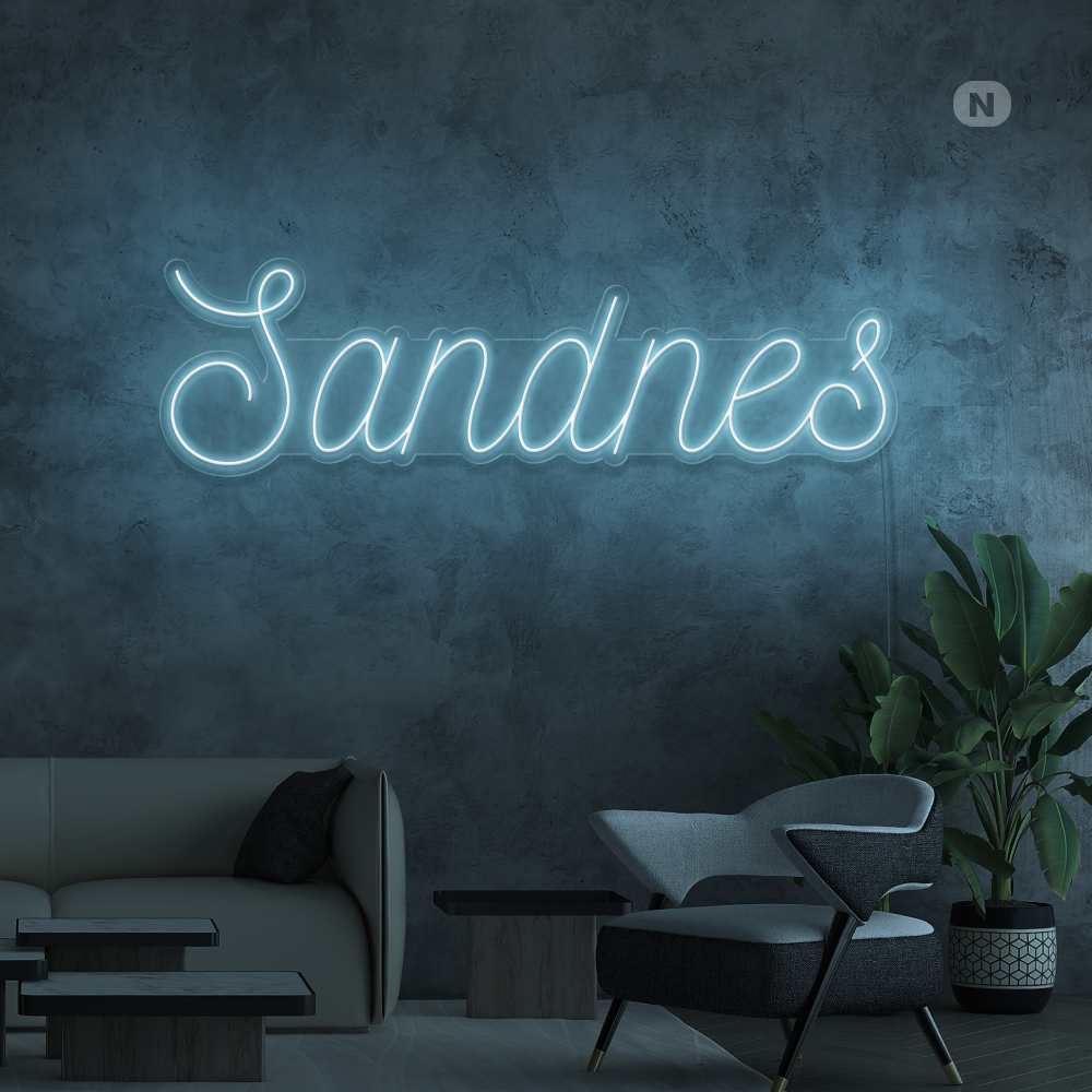 Neonskilt Sandnes