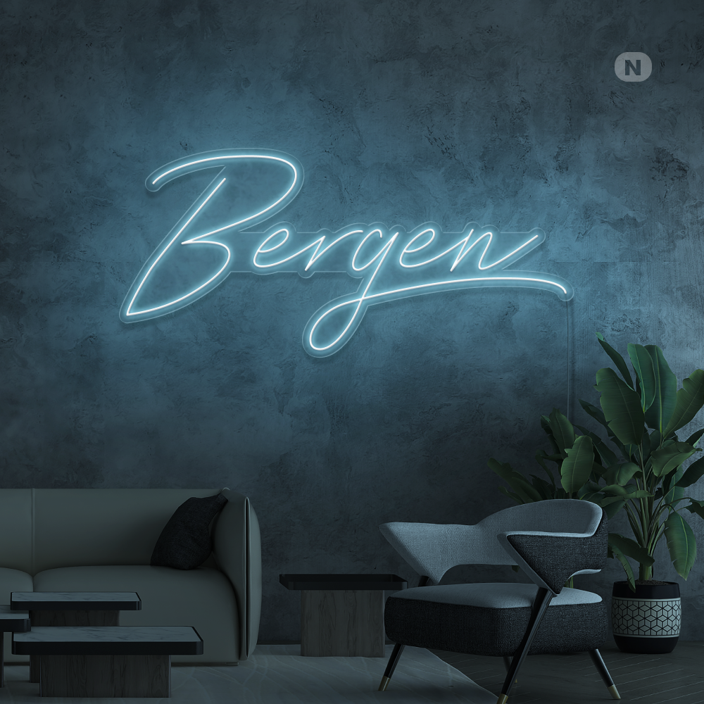 Neonskilt Bergen
