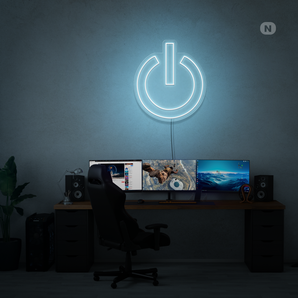 Neonskilt Power