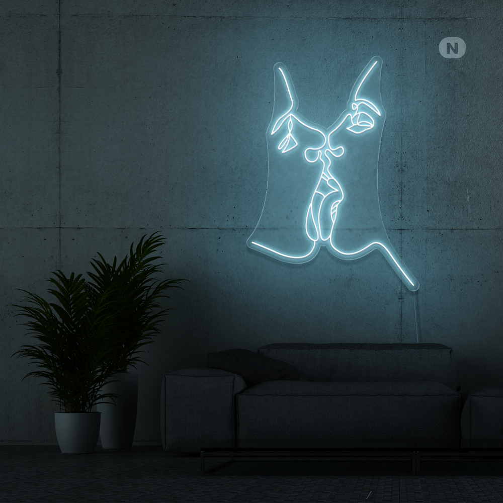 Neonskiltet Del kjærligheten