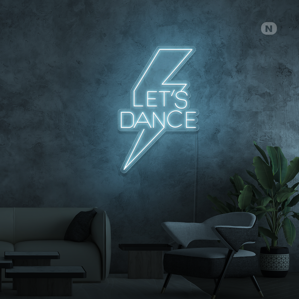 Neonskilt Let's Dance
