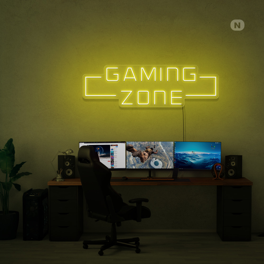 Neonskilt Gaming Zone