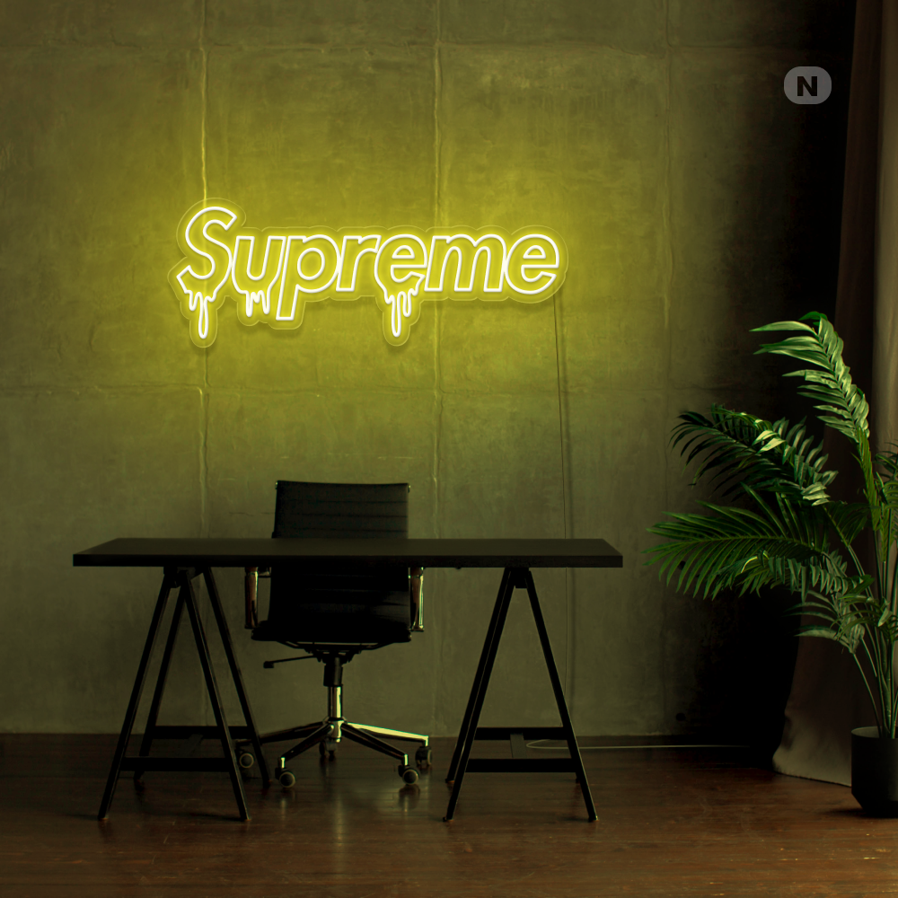 Neonskilt Supreme