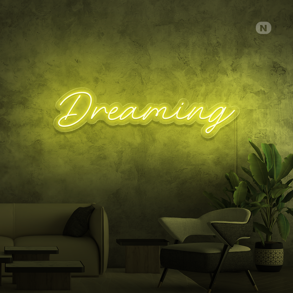 Neonskilt Drømmer