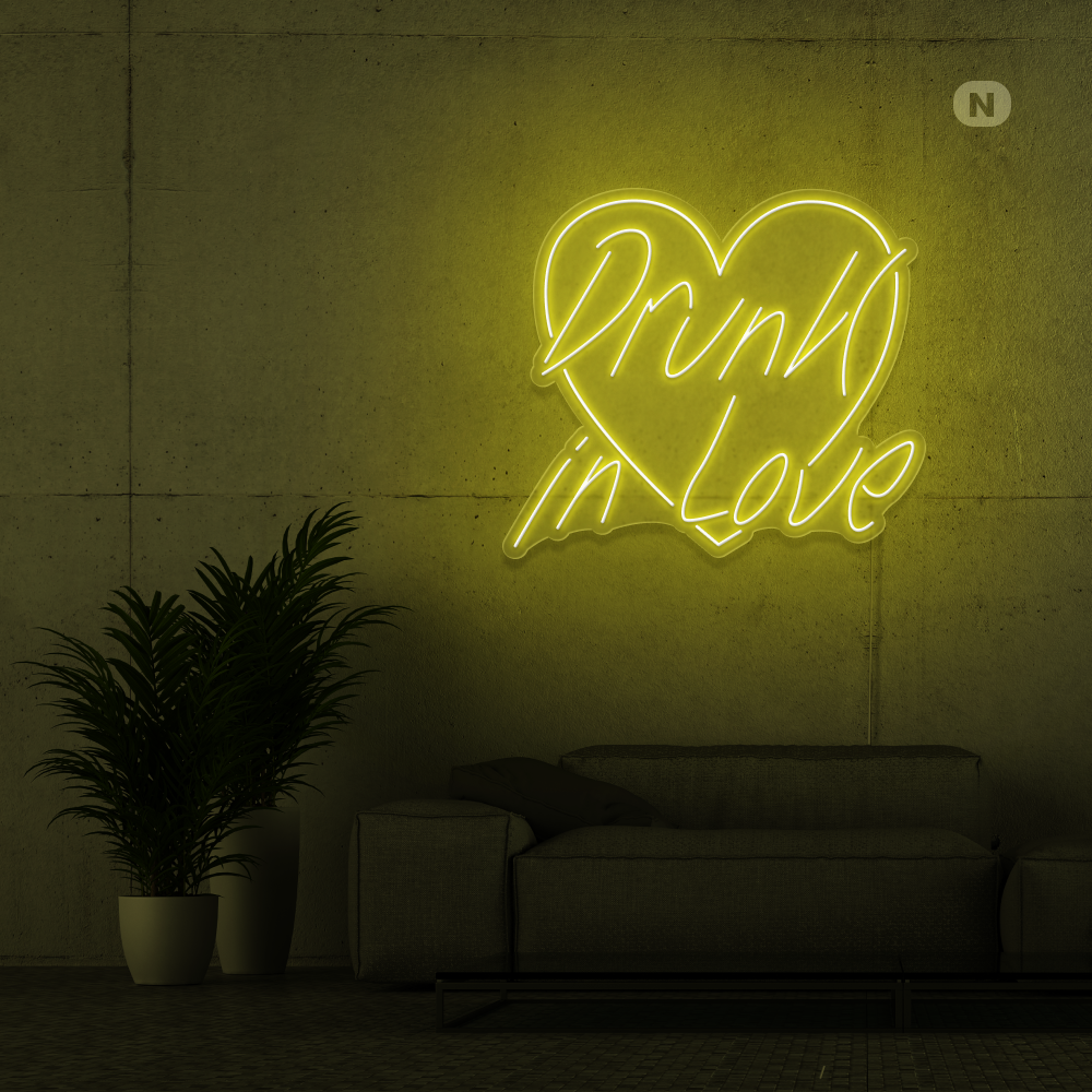 Neonskilt Drunk in Love