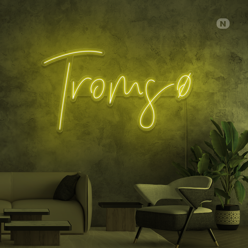 Neonskilt Tromso