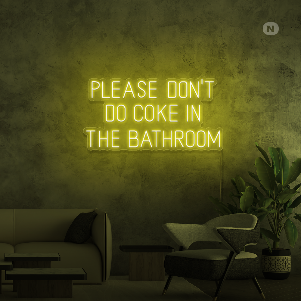 Neonskilt Bathroom