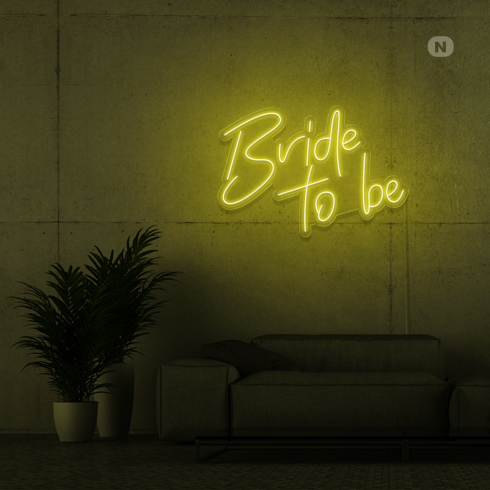 Neonskilt Bride To Be
