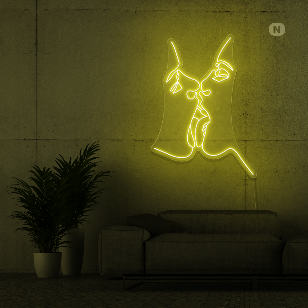 Neonskiltet Del kjærligheten