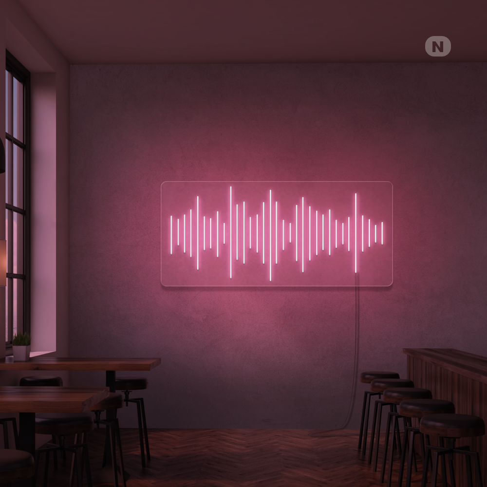Neonskilt Musikkbar