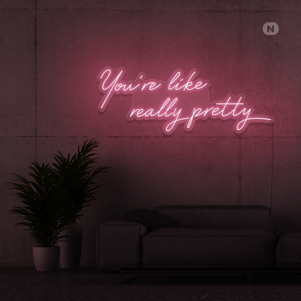 Neonskilt Life Quote