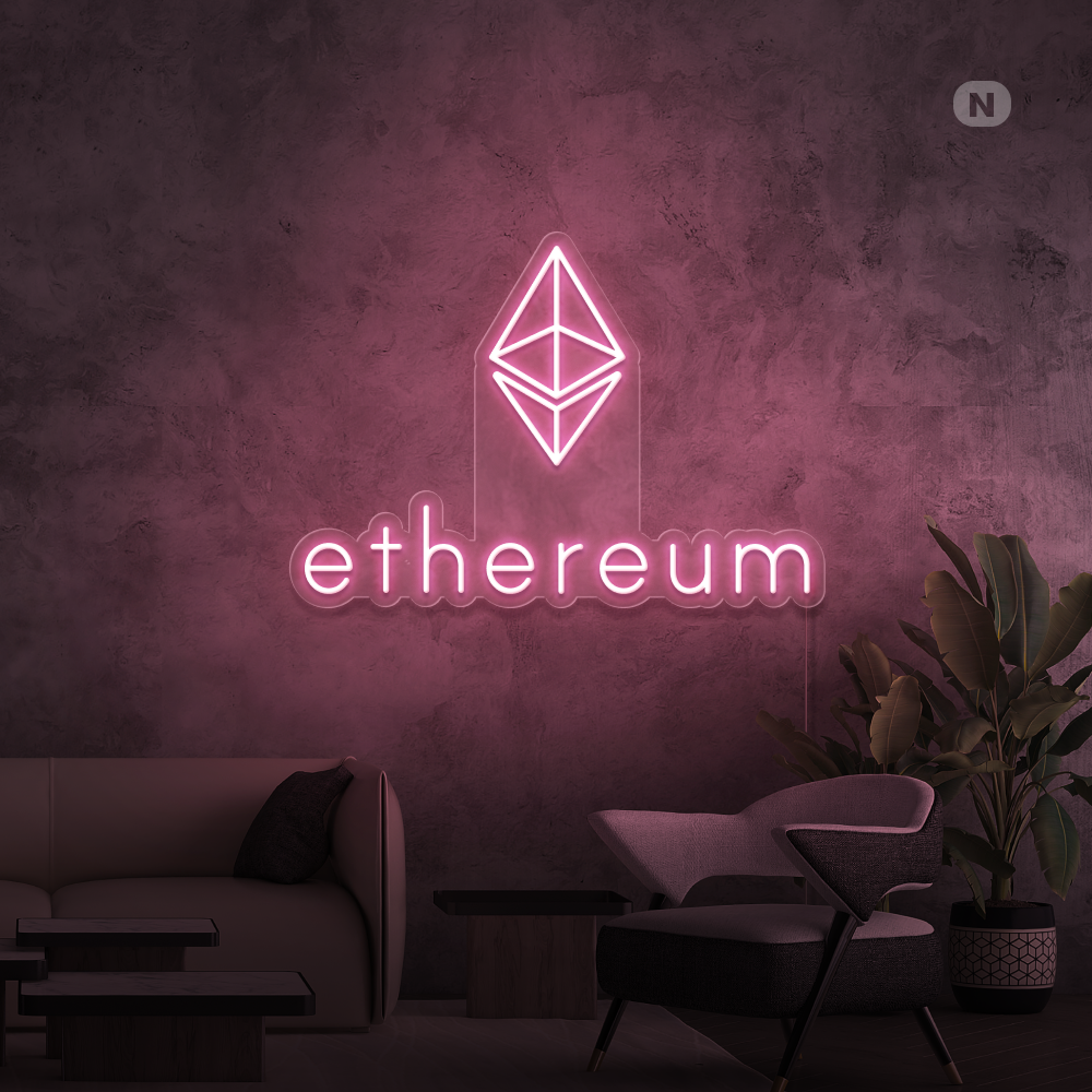 Neonskilt Ethereum