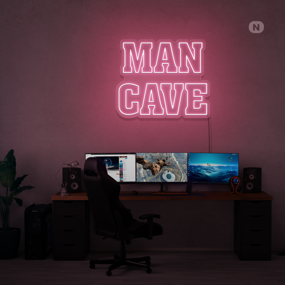 Neonskilt Man Cave