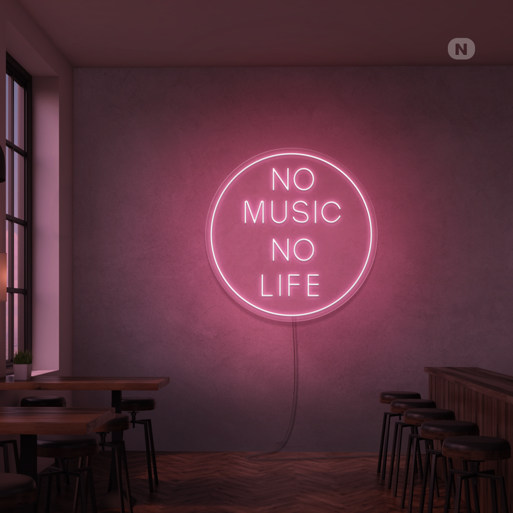 Neonskilt Music