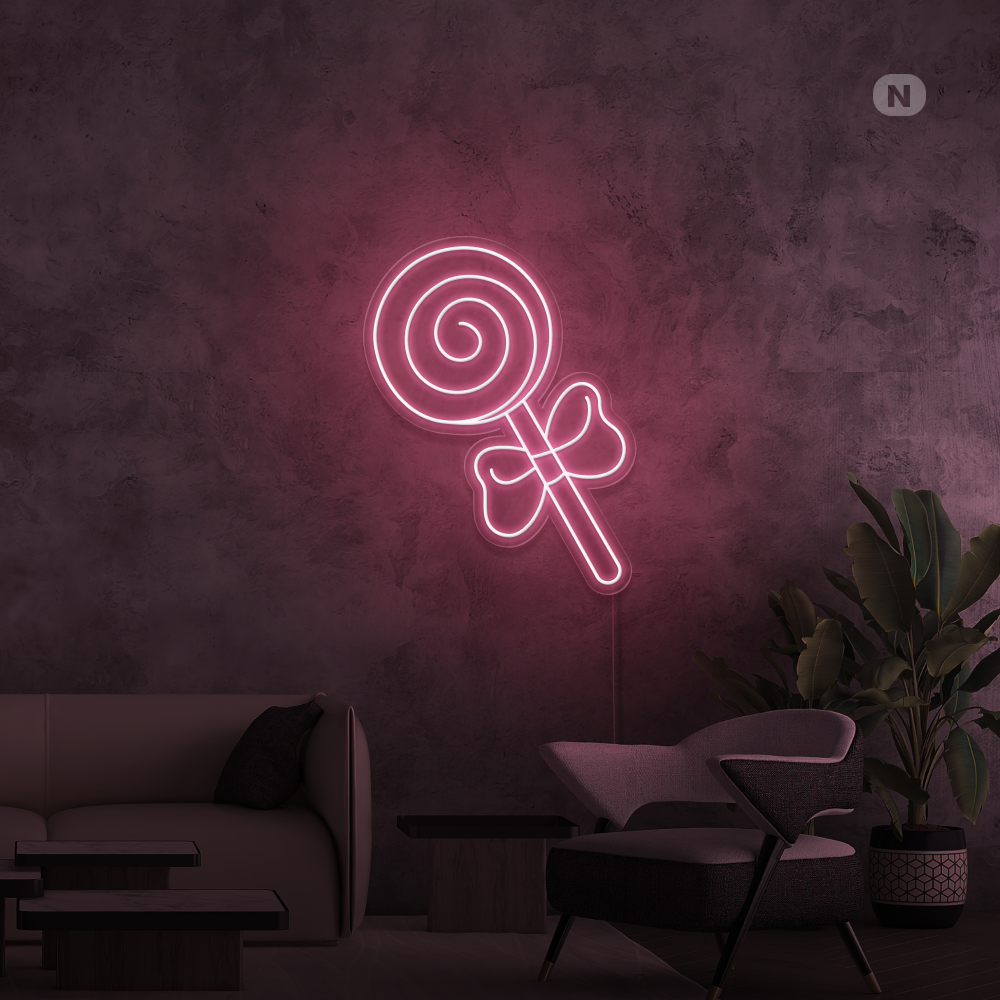 Neonskilt Lollipop