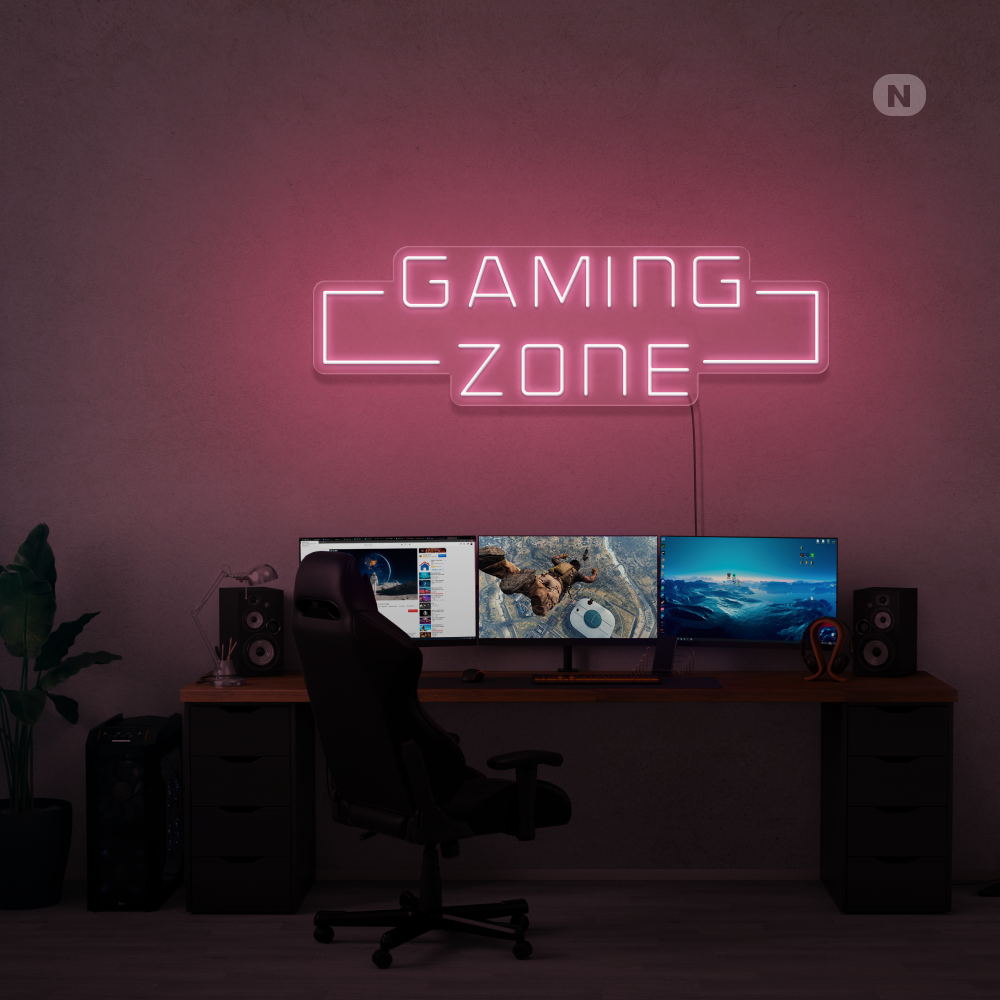 Neonskilt Gaming Zone